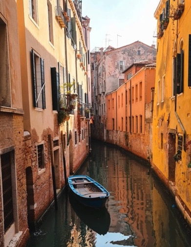 un des canaux de Venise
